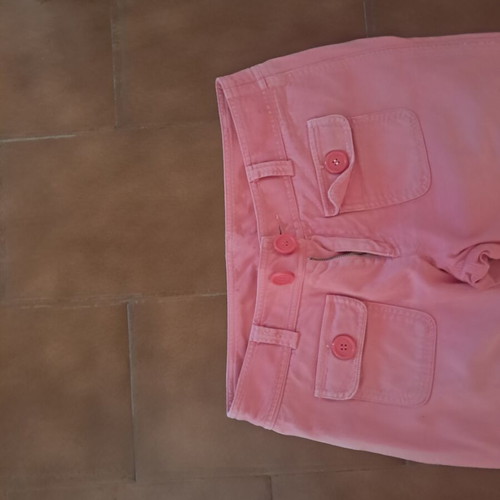 Benetton pink women's jeans like new, fashionable
