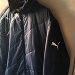 Μπουφάν Puma με κρυφή κουκούλα σαν καινούργιο, μπλε, μέγεθος M