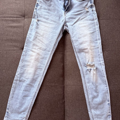 Stradivarius light blue low-rise jeans like new, size 42