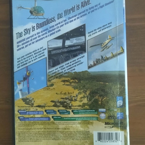 Microsoft Flight Simulator X PC used