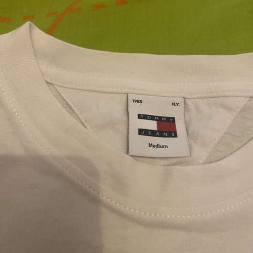 Tommy Jeans t-shirt like new, size M, white