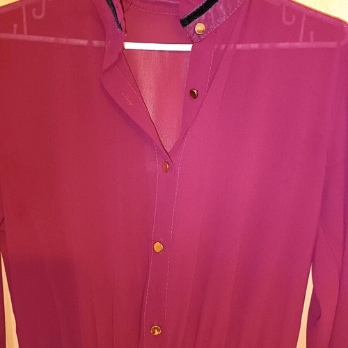 Women's midi dress burgundy like new, size medium