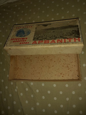 Vintage Syros Loukoumia Collectible Box