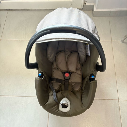 CAM Trio System 3 in 1 stroller, egg car seat and carrycot used