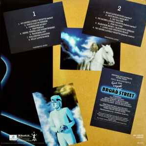 Paul McCartney Give My Regards To Broad Street record used, rock