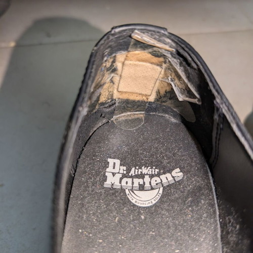 Dr Martens 1461 Quad black men's low shoes used, size 43
