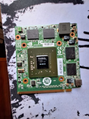 Nvidia laptop GPU used, unknown condition