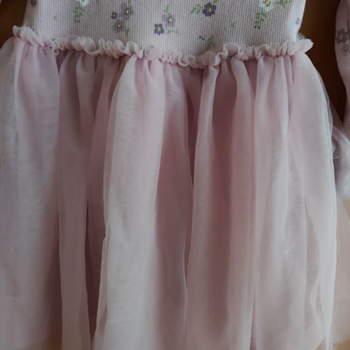 Floral dress Sinsay 104 cm like new, purple