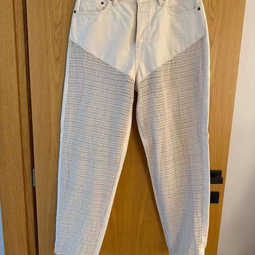 Salt & Pepper jeans used, size M, beige