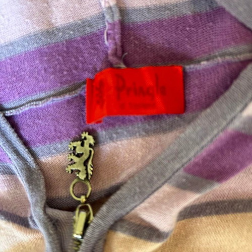 Pringle women's hoodie cardigan 100% cotton used, size L
