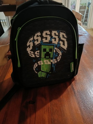 Τσάντα νηπίου Minecraft Creeper με σχέδιο graffiti