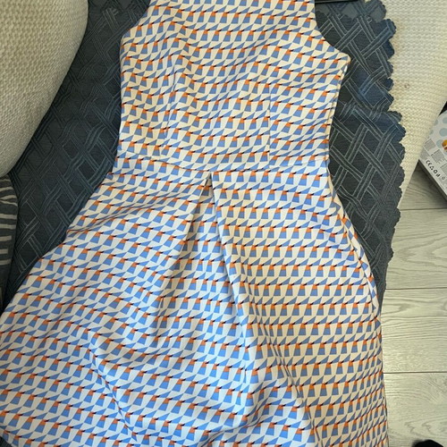 Women's neoprene dress like new, size S 36, beige