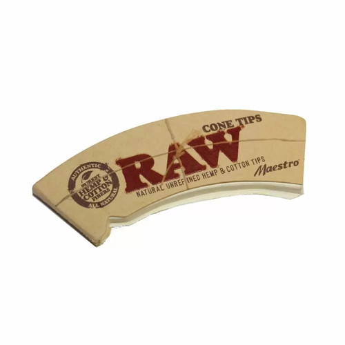 Raw Maestro Cone Tips new, conical rolling papers