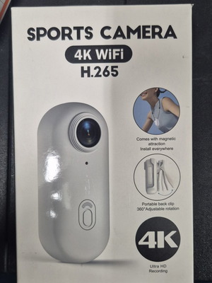 Μίνι αθλητική κάμερα 4K Ultra HD με WiFi και μαγνητική βάση