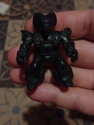 Teratomachos Black Kriaris Figure with Wrong Right Arm from Black Fish New