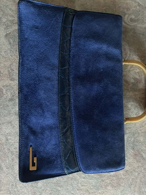 Guy Laroche τσάντα χειρός σαν καινούργιο, μπλε