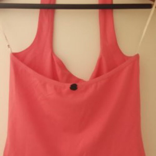BSB pink women's halter top, size Large
