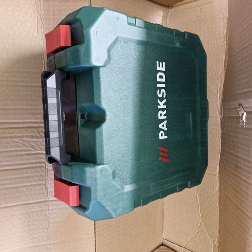 Parkside cordless screwdriver with battery and charger, new