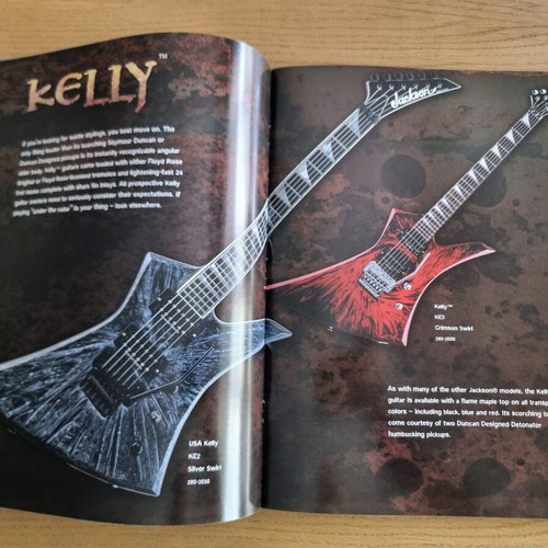 Jackson Guitars Official Catalogue 2003 used