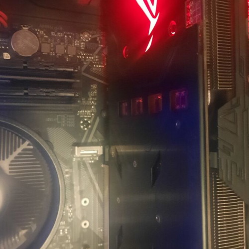 ASUS ROG Strix GeForce GTX 1070 8GB graphics card used