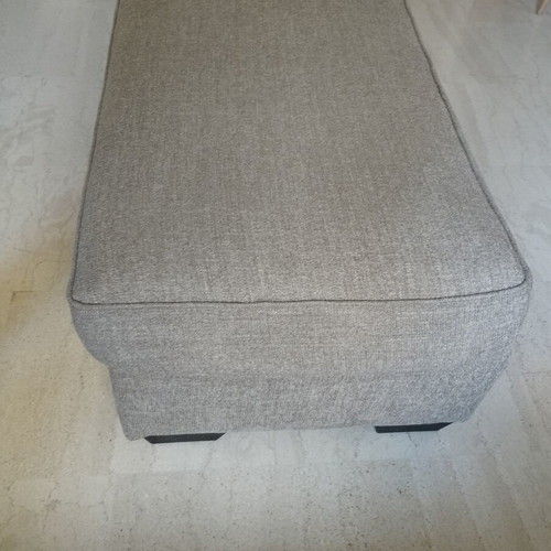 Belcampo Jute Ottoman Footstool 105x61x48 cm Ashley new