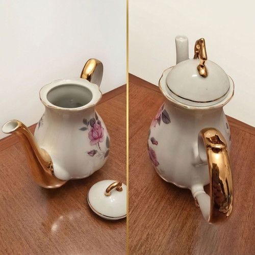 Vintage Zaječar porcelain coffee and tea set, like new, 15 pieces