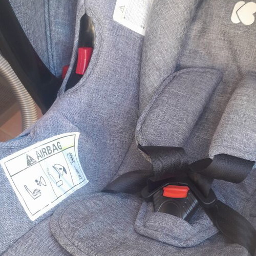 Kikka Boo Ugo stroller 3 in 1 used, dark grey melange