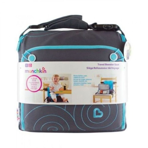 Munchkin Travel Booster Seat new, portable fabric high chair