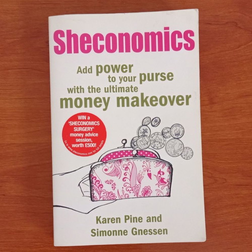Sheconomics book used with underlined text