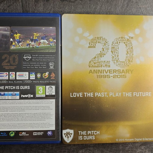 Pro Evolution Soccer PES 2016 Anniversary Edition PS4 game