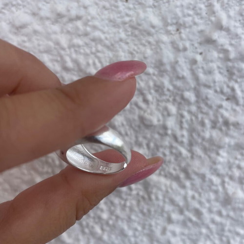 Silver 925 3 Piece Ring Set New