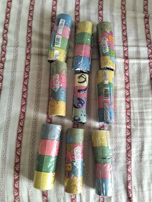 Serpentines new, pack of 9 pieces