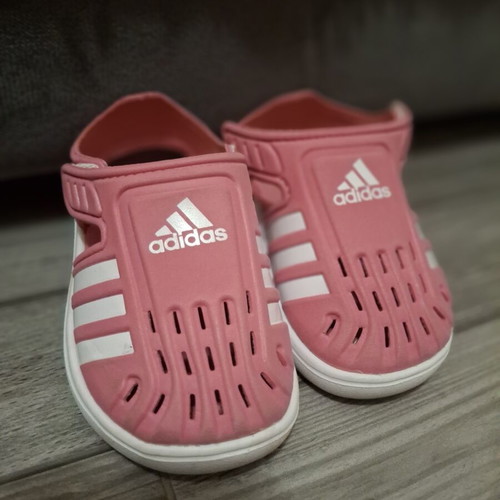Adidas Water Sandals for Kids, Pink, Size 22