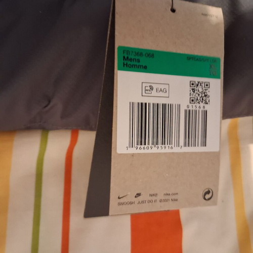 Nike down jacket, gray, XL, new with tags