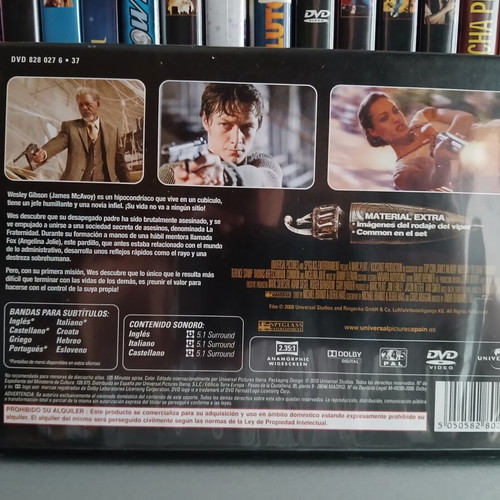 Wanted DVD movie