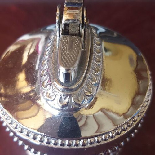 Silver-plated lighter from 1960s new in excellent condition