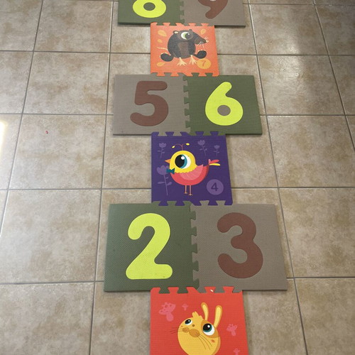 Puzzle Floor Game Koutso used, activity toy