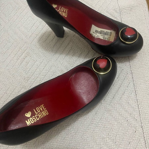 Moschino shoes used, size 38, black