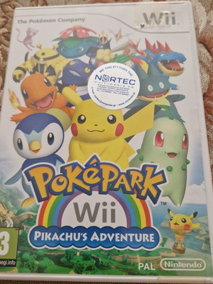 PokePark Wii Pikachu's Adventure empty box