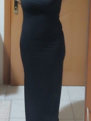 Maxi dress Sinsay black like new