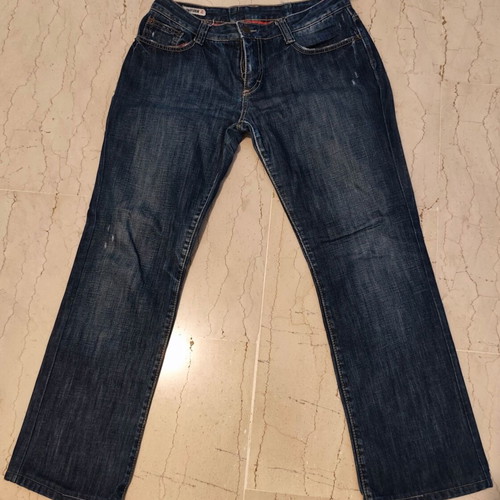 Uniform jeans like new, low waist, blue, 100% cotton