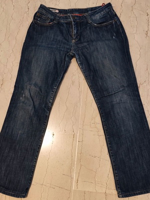 Uniform jeans like new, low waist, blue, 100% cotton
