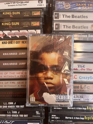 Nas Illmatic cassette tape, hip-hop