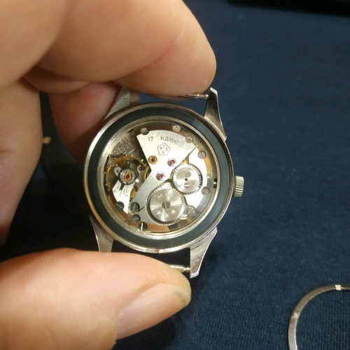 Poljot 17 Jewels Antishock men's manual wristwatch used