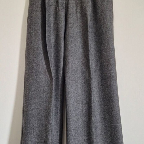 Karavan pants gray 100% wool like new, size S