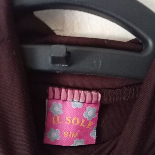 Summer Turtleneck top like new, brown