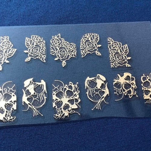 3D Nail Stickers pack of 4 new