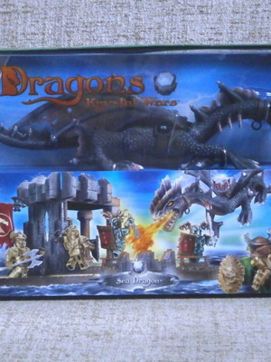 Mega Bloks Dragons Krystal Wars Sea Dragon set MISB