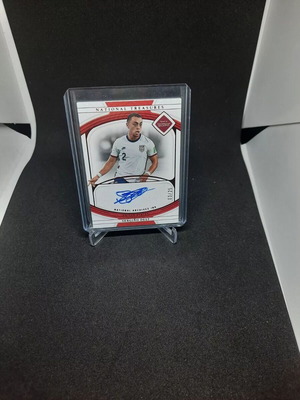 Panini National Treasures FIFA Sergino Dest card used, National Arc Ink /25