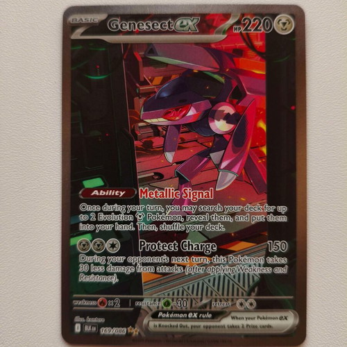 Pokemon Genesect EX Black Bolt NM new